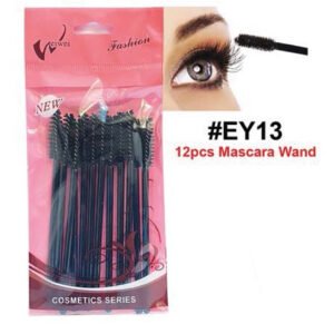Disposable Mascara Wands - 12 Pack Professional Applicators