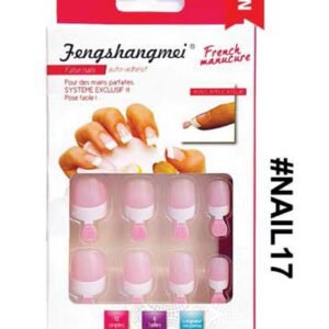 French Manicure Artificial Nail Tips - Soft Pink Base #NAIL17