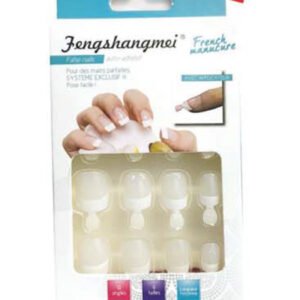 French Manicure Nail Tips - Elegant French Style #NAILART3