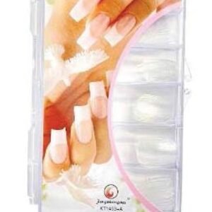 Round Corner Tips - Small Clear 120pcs #TIPS5