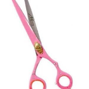 Pink Barber Scissor with Gems #B1033