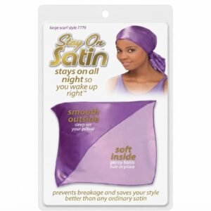 Stay On Satin Large Scarf - #779AST & #779BLK