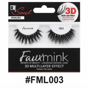 Response Soul Faux Mink Lashes - #FML003 3D Multi-Layer Effect for a Bold Glamorous Look
