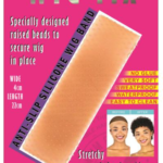 Silicone Wig Grip Band - Anti-Slip Raised Beads for Secure Wig Placement - #M14BRO, #M14NUDE, #M14BLK, #M14BLO