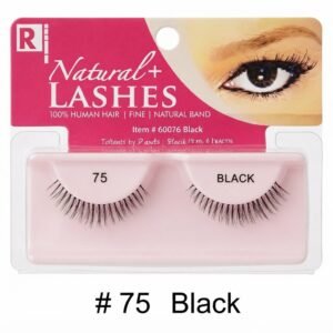 R Natural+ Lashes - Black Soft and Subtle #75