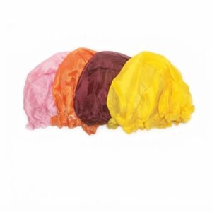 Pastel Hair Net Cap - Assorted Colors -12pcs #CAPPAST
