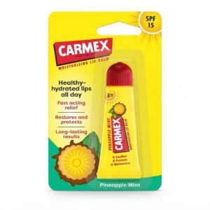 Carmex Pineapple Mint Moisturising Lip Balm SPF 15 - Box of 12pcs #CA0235