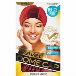 Velvet Dome Cap - Deluxe Plus - Premium Soft Velvet - #2290AST & #2290BLA