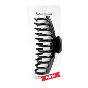 Jumbo Jawa Claw Hair Clamp, #CL103, Black