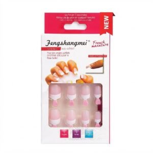French Manicure Artificial Nail Tips - Soft Pink Base #NAIL17