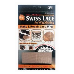 WIG LACE DARK BROWN