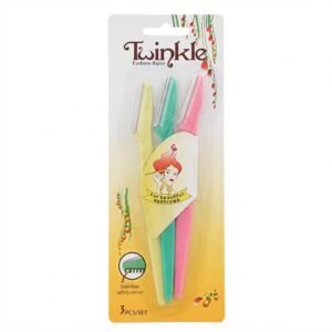 Twinkle Eyebrow Razor, 3 pcs Set #L10001