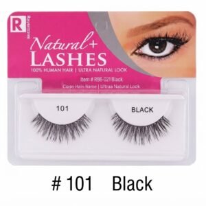 R Natural+ Lashes - Black Everyday Volume #101