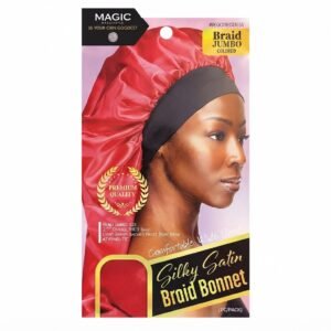 Satin Bonnet Braid Jumbo - Wide Band Hair Protection #BYOG401AST