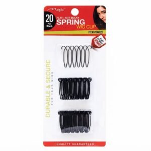 Magic Collection, Spring Clip, #SWC20, Black, 20pcs