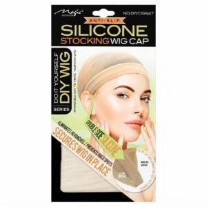 Silicone Stocking Wig Cap - Anti-Slip Double Size Stretch - Natural - #DIY016NAT