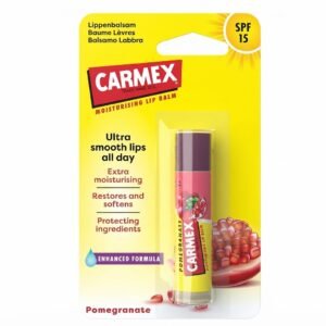 Carmex Ultra Smooth Pomegranate Lip Balm - Box of 12pcs #CA00228