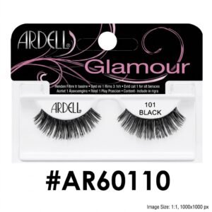 Ardell Glamour False Lashes - 101 Black (#AR60110)