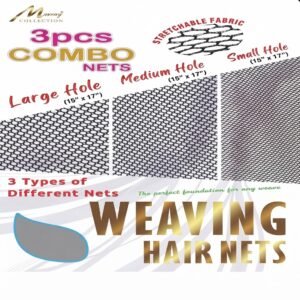 Weaving Nets 3PC Black Murry Collection #M22402BLK