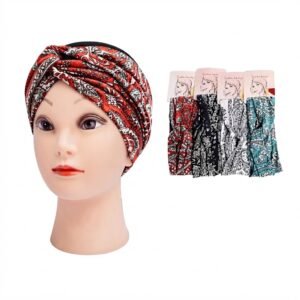Paisley Knot Turban Headwrap - Stylish Hair Accessory #NT102