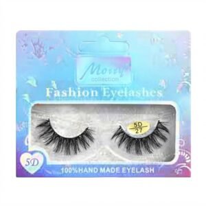 False Eyelashes Black 5D - Handmade Lash Pair #M5D27