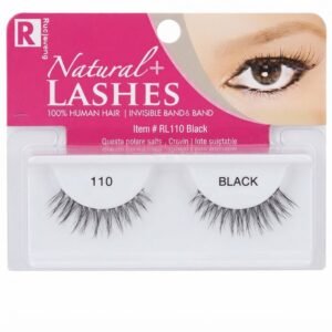 Natural+ Lashes - Style Black 100% Human Hair #110