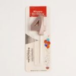 4 Birthday Candle Rose Gold – #YEAR4