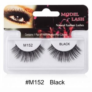 Remy Natural Fashion False Lashes Model Lash M152 Black (#M152)
