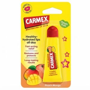 Carmex Peach & Mango Burst Moisturising Lip Balm - Box of 12pcs #CA0270