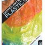 Waterproof Plastic Cap - Jumbo & Regular - 4pc and 8pc Sets (#2199JCRY, #2199AST, #2199BLA, #2199CRY)