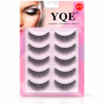YQE 5 Pair False Eyelashes A-12 #A012