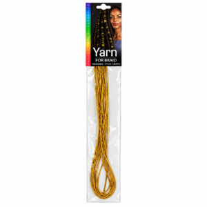 Gold Hair Decoration Yarn for Braids FIL04G