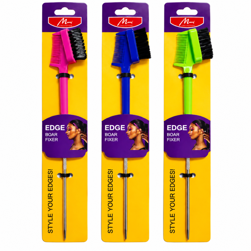 Edge Boar Fixer Brush 3Pcs Mix Color #MEDG03
