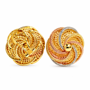 Earring 3 Mix Colour Flower #6913