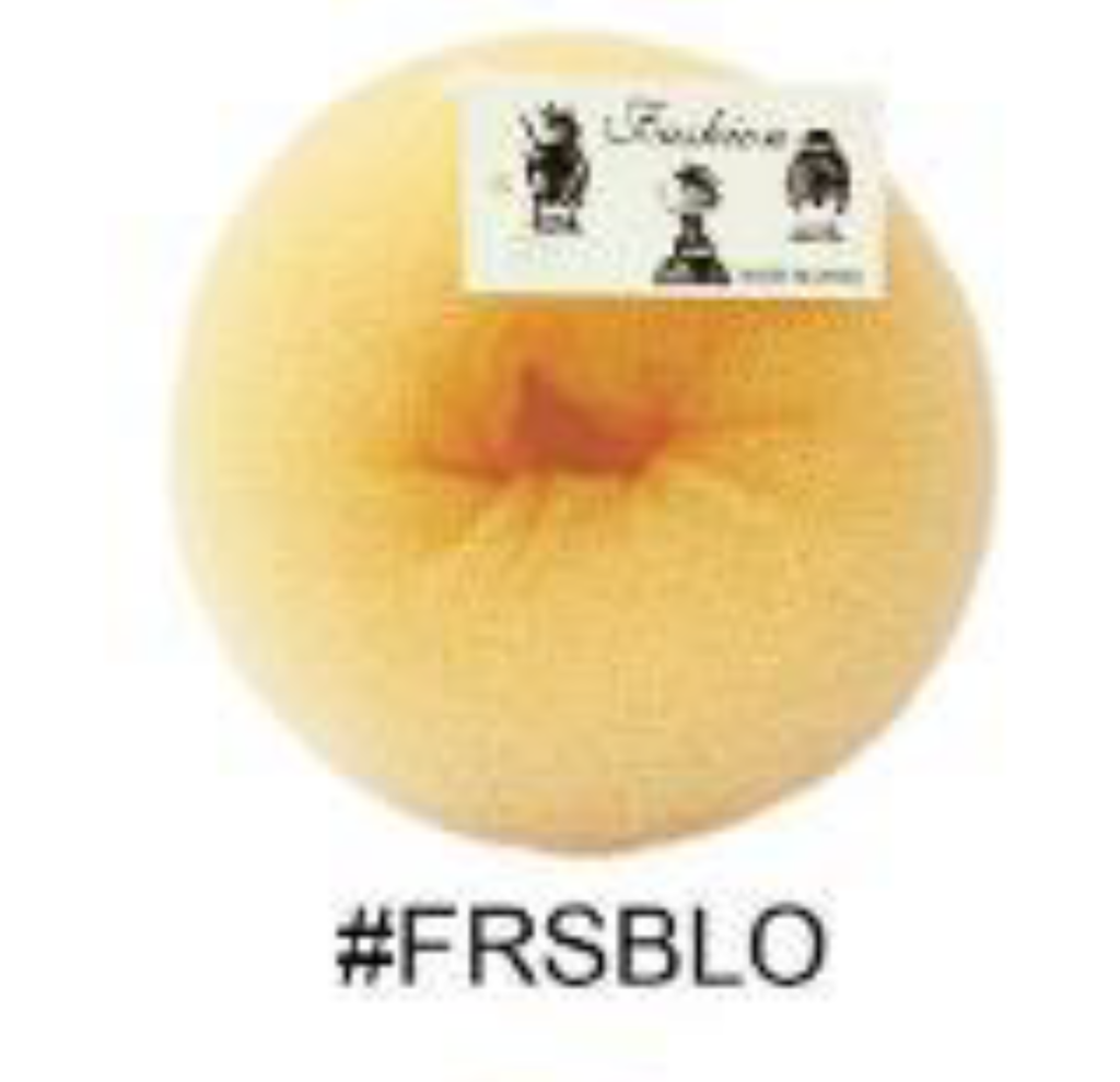 Fashion Blonde Hair Donut Various Sizes (#FRSBLO, #FRMBLO, #FRLBLO, #FRXLBLO, #FRXXLBLO)