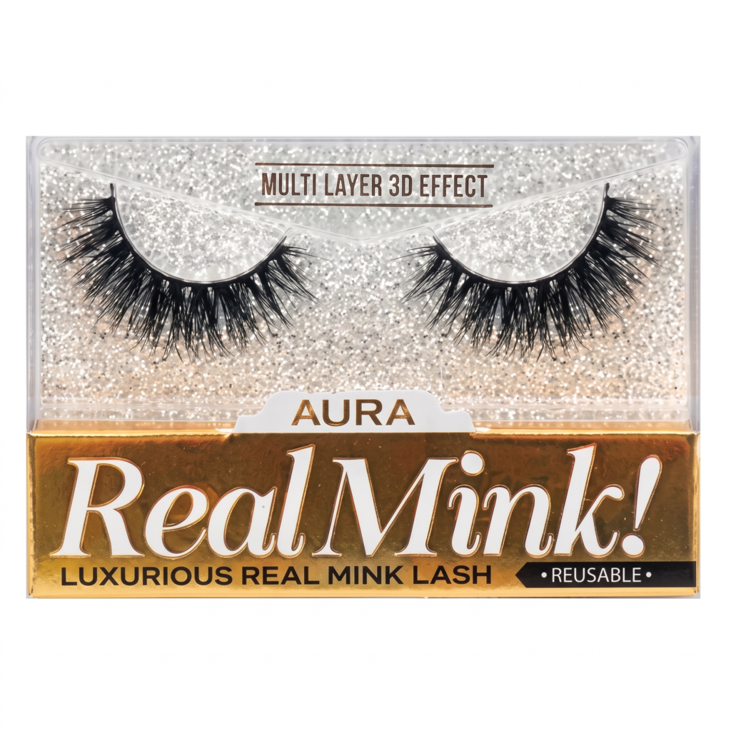 Aura Real Mink 3D Eyelash 012 #RML012