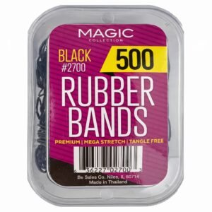 Magic Collection, Rubber Bands, #2700, Black