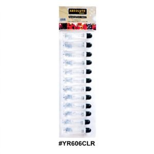 Absolute Beauty Lip Gloss 12Piece Display Card #YR606MIX #YR606CLR