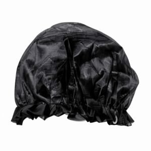 Premium Black Shower Cap Durable #CAPP