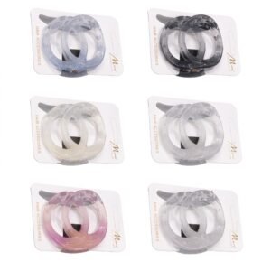 Jaw Clip Mix Colour Medium 6piece #CL907