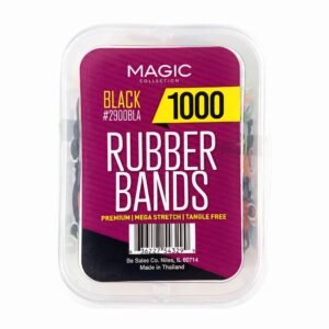Magic Collection, Premium Rubber Bands, #2700, Black
