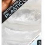 Waterproof Plastic Cap - Jumbo & Regular - 4pc and 8pc Sets (#2199JCRY, #2199AST, #2199BLA, #2199CRY)