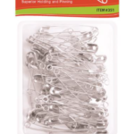 Magic Collection, Safety Pins Size 4 (2 Inch) 50-Pack, #351, Silver