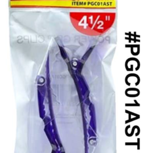 Magic Power Grip Clips, 2-Pack, 4.5-Inch, Black and Purple Colors (#PGC01BLA, #PGC01AST)