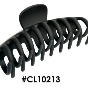 Matte Black Hair Claw Clamp, #CL10213
