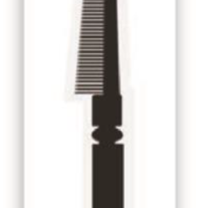 Stella, Professional Twist Styling Comb, #2447, Black