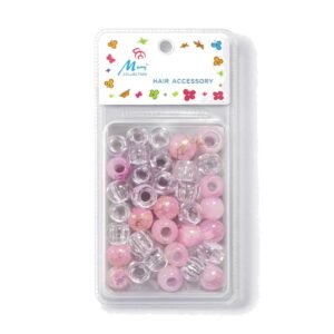 Beads Murry Collection Hair Clr/Lite Pink With Gold #B1606