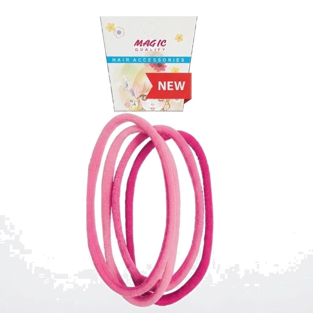 Magic Collection Long Pony Head Band in Pink #LT15PIN