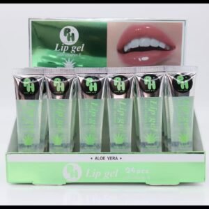 Pippi Hill Lip Gel with Aloe Vera and Vitamin E in a display box