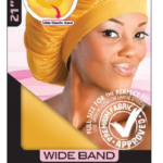 Wide Band Sleep Cap - X-Large - Breathable Satin - #2193ZEB, #2193BLA, #2193AST